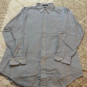 DANIEL CREMIEUX men’s long sleeve dress shirt button down 16 1/2 -35